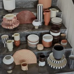 OYOY LIVING Tray Ceramic Rainbow