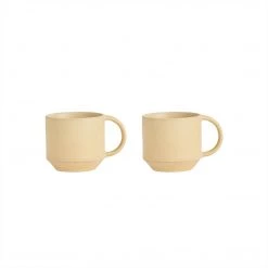 OYOY LIVING LOOK FORWARD TO Yuka Espresso Cup - Pack Of 2