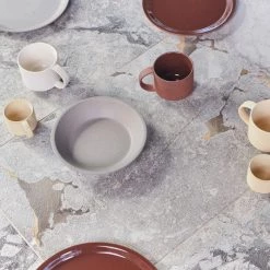 OYOY LIVING Yuka Lunch Plate - Pack Of 2 LOOK FORWARD TO