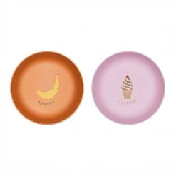 OYOY MINI LOOK FORWARD TO Yummy Bowl - Pack Of 2