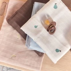 OYOY MINI Yummy Muslin - Pack Of 2 LOOK FORWARD TO