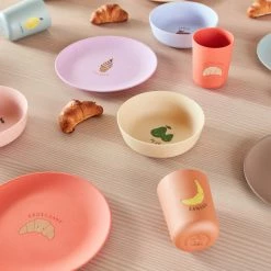 OYOY MINI Yummy Plate - Pack Of 2 LOOK FORWARD TO